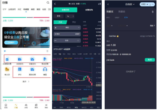 Stock综合交易所 带vue源码