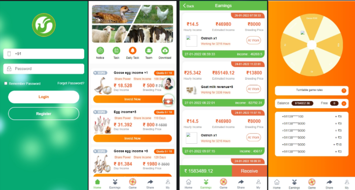 开源海外版投资理财系统/养鸡养鸭投资系统/投资理财源码/任务图推广注册奖励