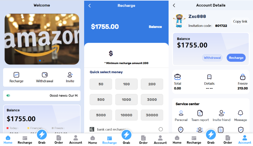 海外Amazon亚马逊刷单源码/海外抢单系统/叠加/快杀/源码前后开源