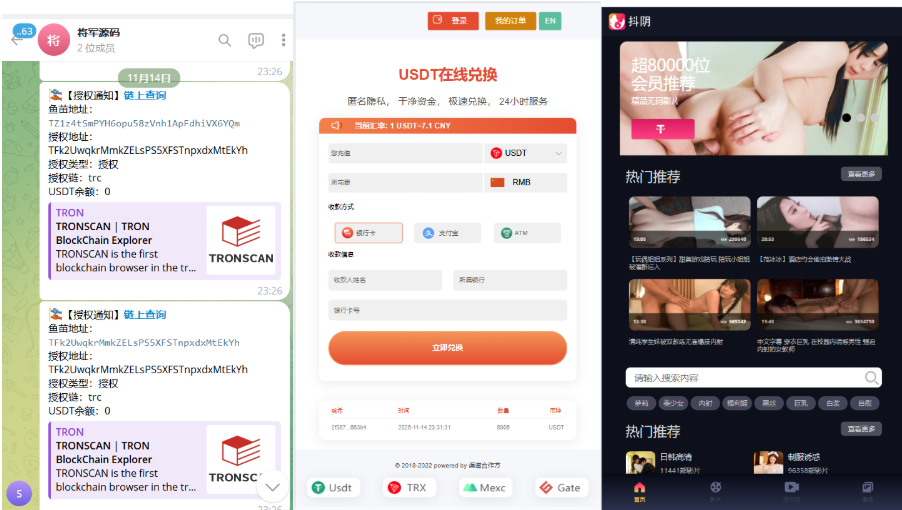 【会员免费】四链授权双控多签盗U/多模板+TG机器人通知/带详细教程